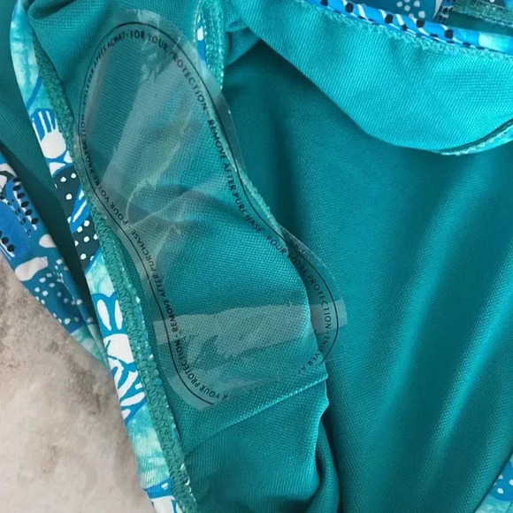 Bleu Rod Beattie Talk Sliding Triangle Bikini Top and Bikini Bottom - Picture 13 of 16